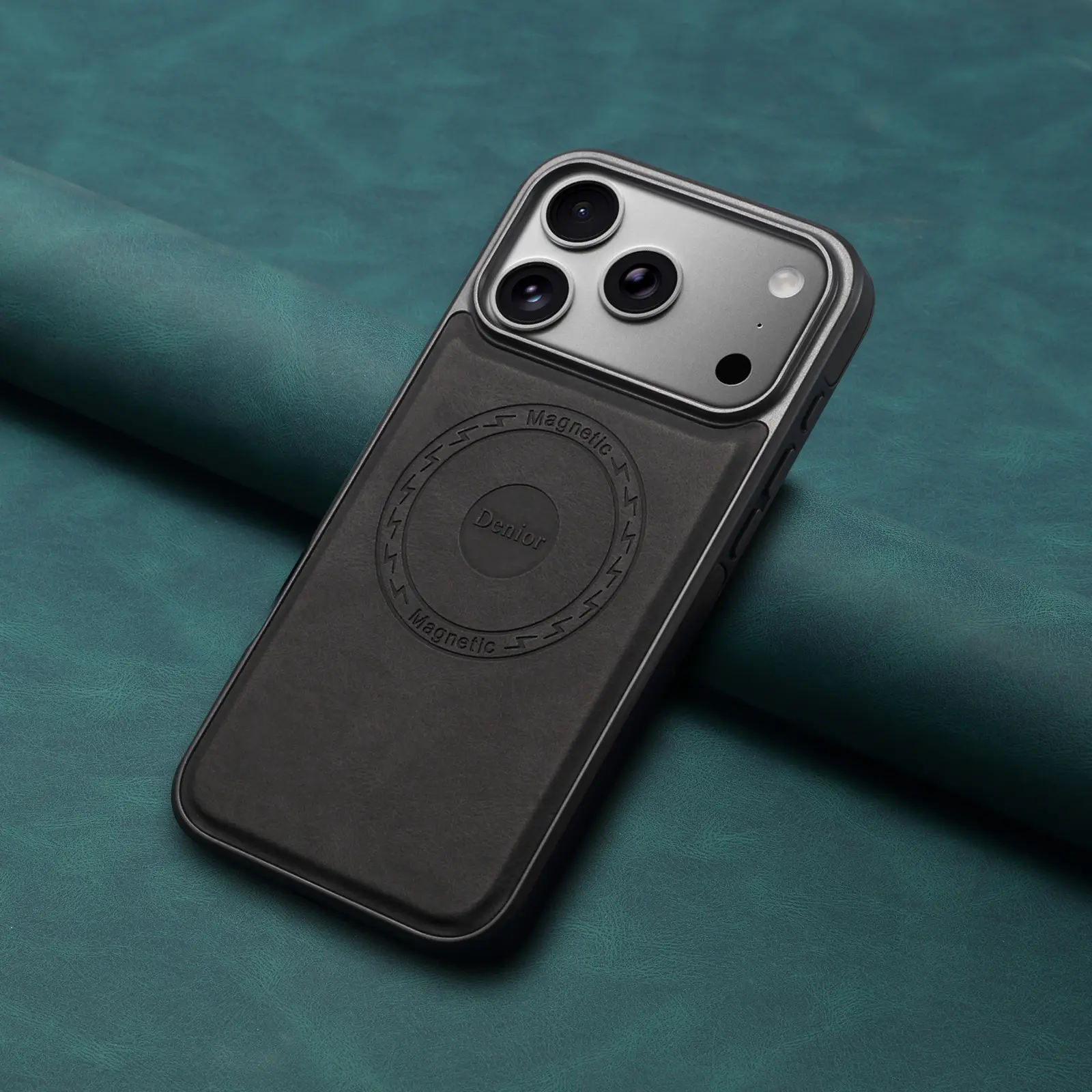 Skin-texture Magnetic Phone Case Protector