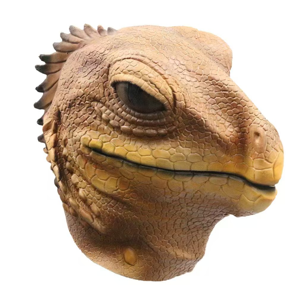 Funny Animal Headgear Single-dog Mask Horse Head Quirky Props For Hilarious Performances