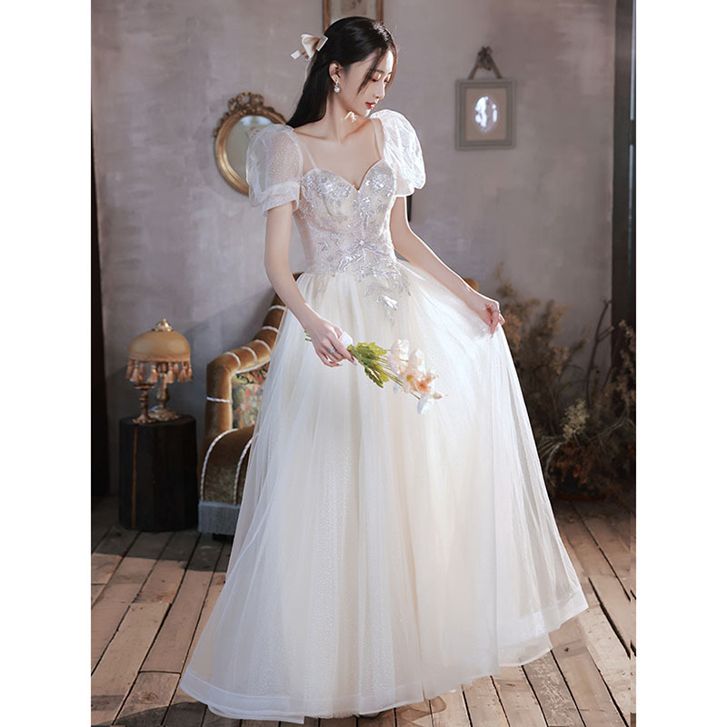 Women's Fairy Puff Sleeve Dress