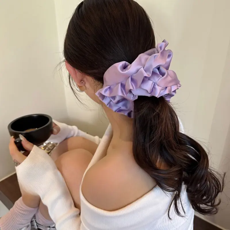 Korean Ballet Style Pleated Oversized Pillow Hair