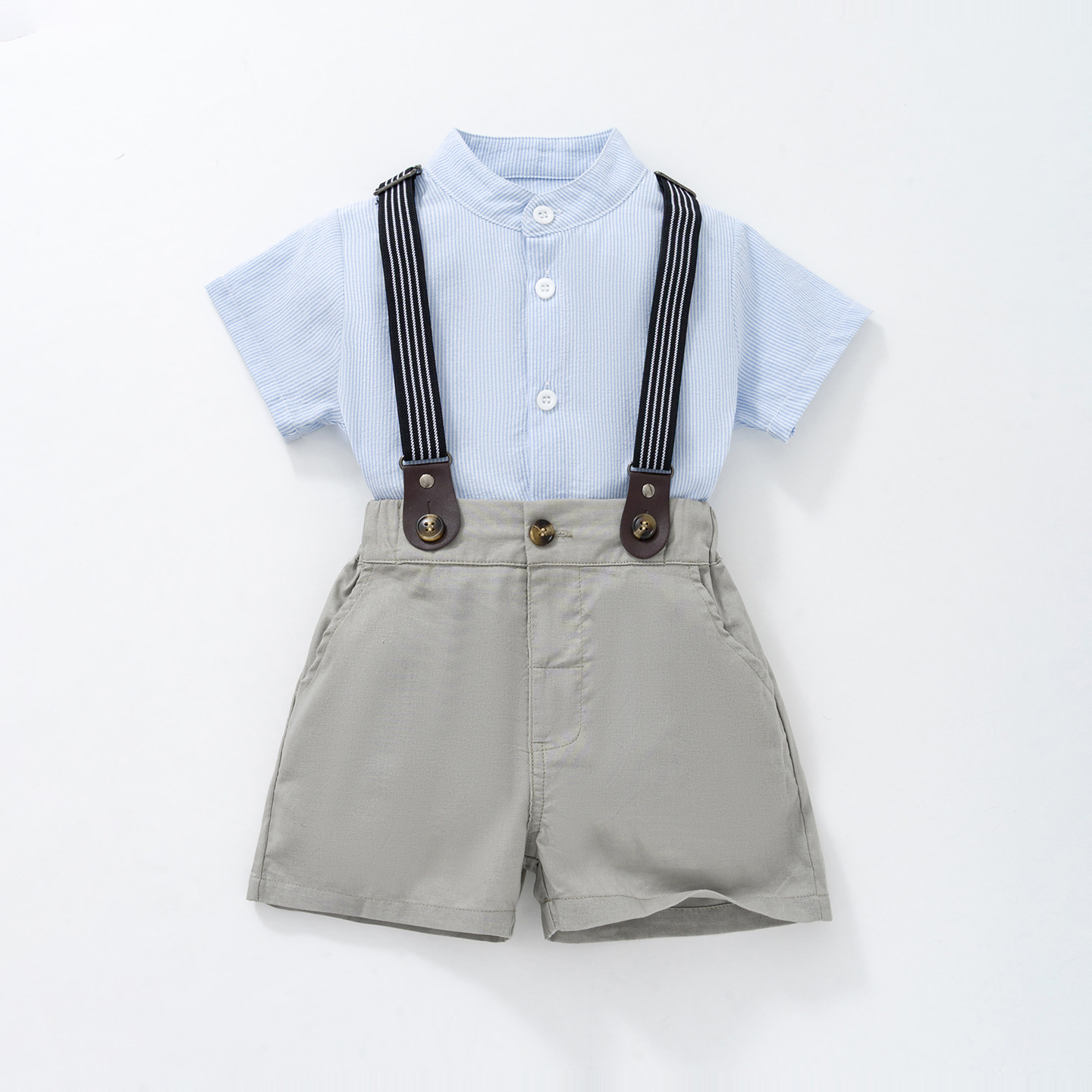 Korean-style Suspender Pants Set For Boys — foto 10