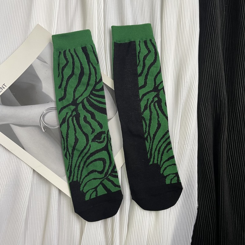 Green Zebra Pattern