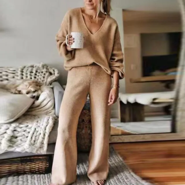 New Spring And Autumn Leisure Suit Fashion Temperament Women's Clothing Brown - Shop at LoveMi