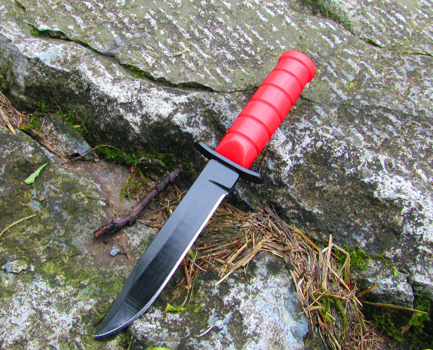 Title 15, Stainless steel camping survival knife, your ul...