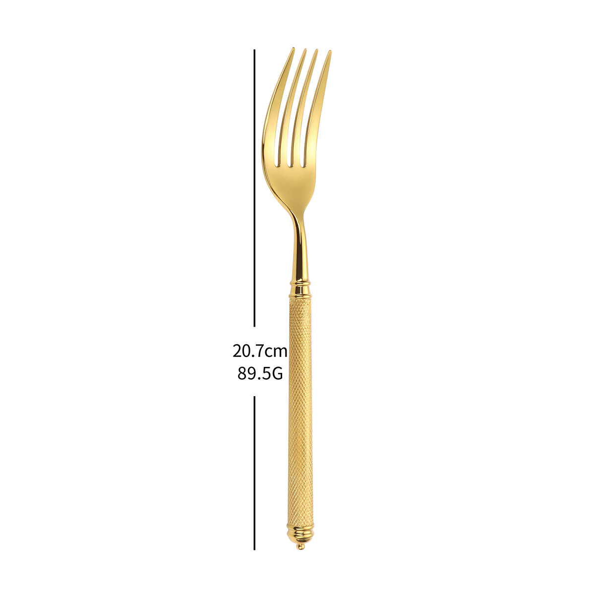 Golden Dinner Fork