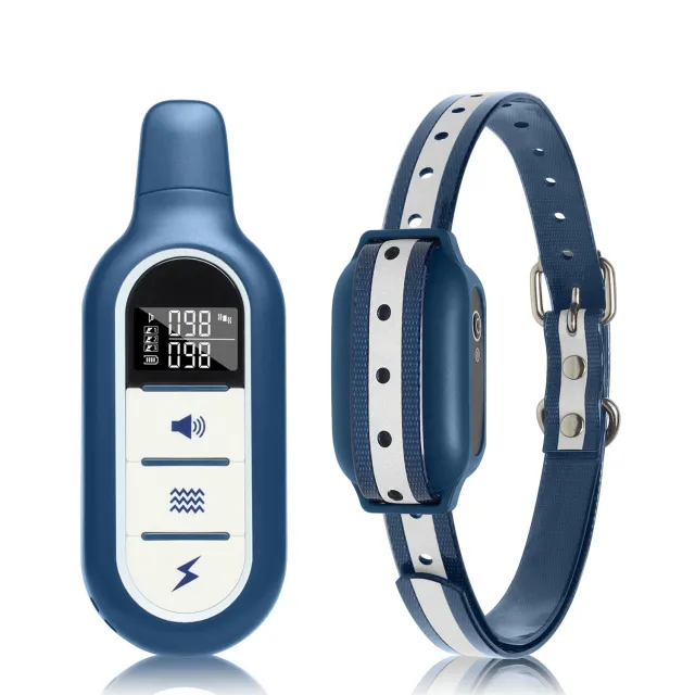 Pet Training Remote Control Vibration Shock Dog Trainer Blue - Shop at LoveMi