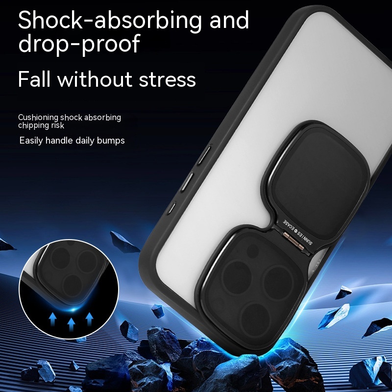 Sunglasses Holder Drop-resistant Phone Case Transparent - imagen 1