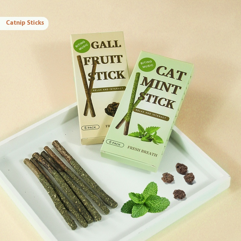 Cat Polygonum Multiflorum Mint Lollipop Self-Hi Funny Cat Molar Rod