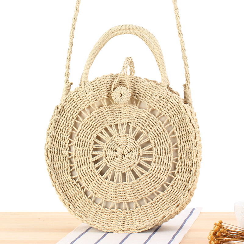 Large Hollow Beige Openwork