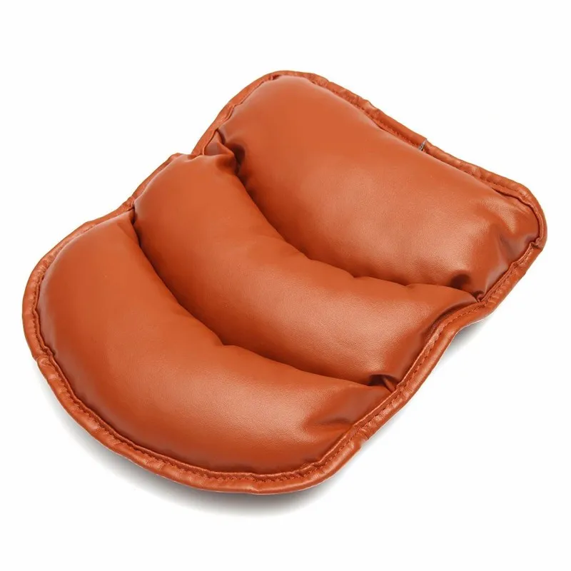 03 Car Covers Car Seat Cover Soft Leather Auto Center Console Arm Rest Seat Box Padding Protective Case PU Mats Cushion