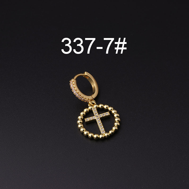 Alloy Micro-inlaid Ear Clip Irregular Single