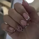 24 Pieces Nail Art High Fashion Simple Rhinestone Butterfly Flower Cow Wear Nail view 2