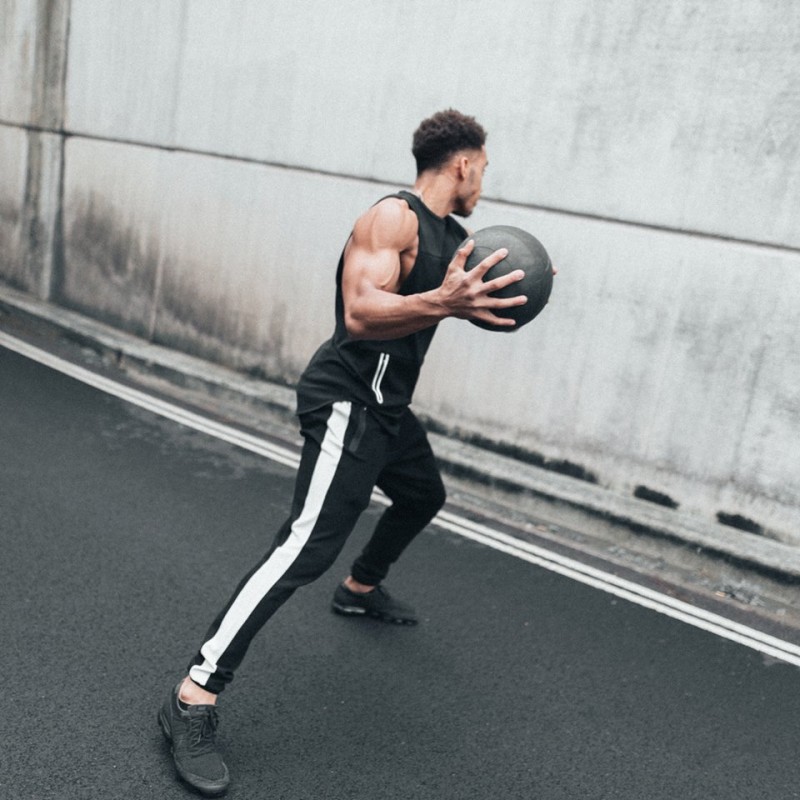 Title 5, Pantalon de sport décontracté pour homme avec b...