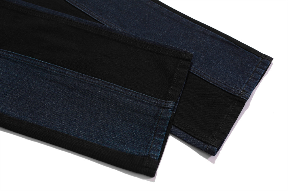 Title 8, Modische Herren Jeans aus PU-Leder mit farblich...