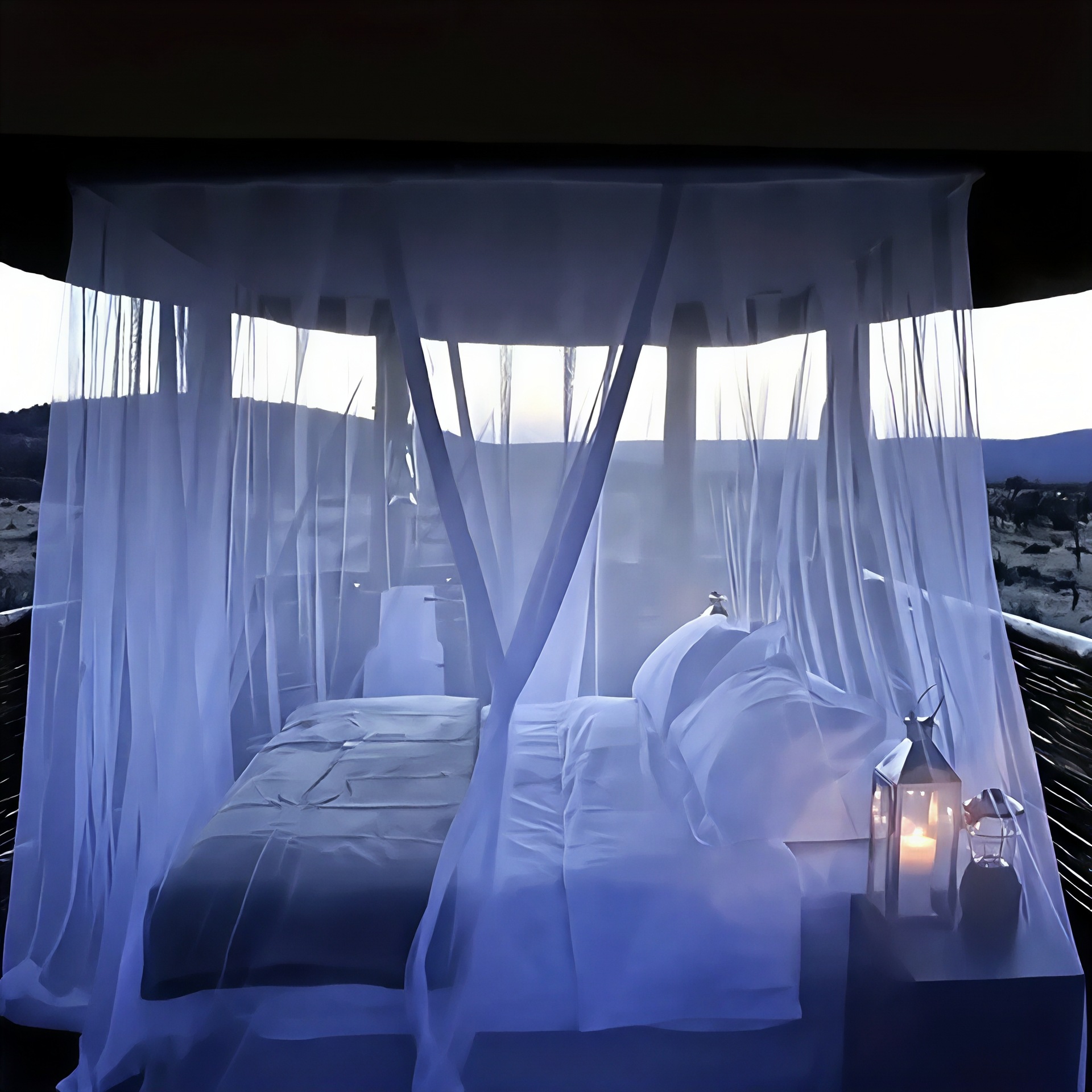 Outdoor Extra-Large Portable Mesh Camping Mosquito Net 7