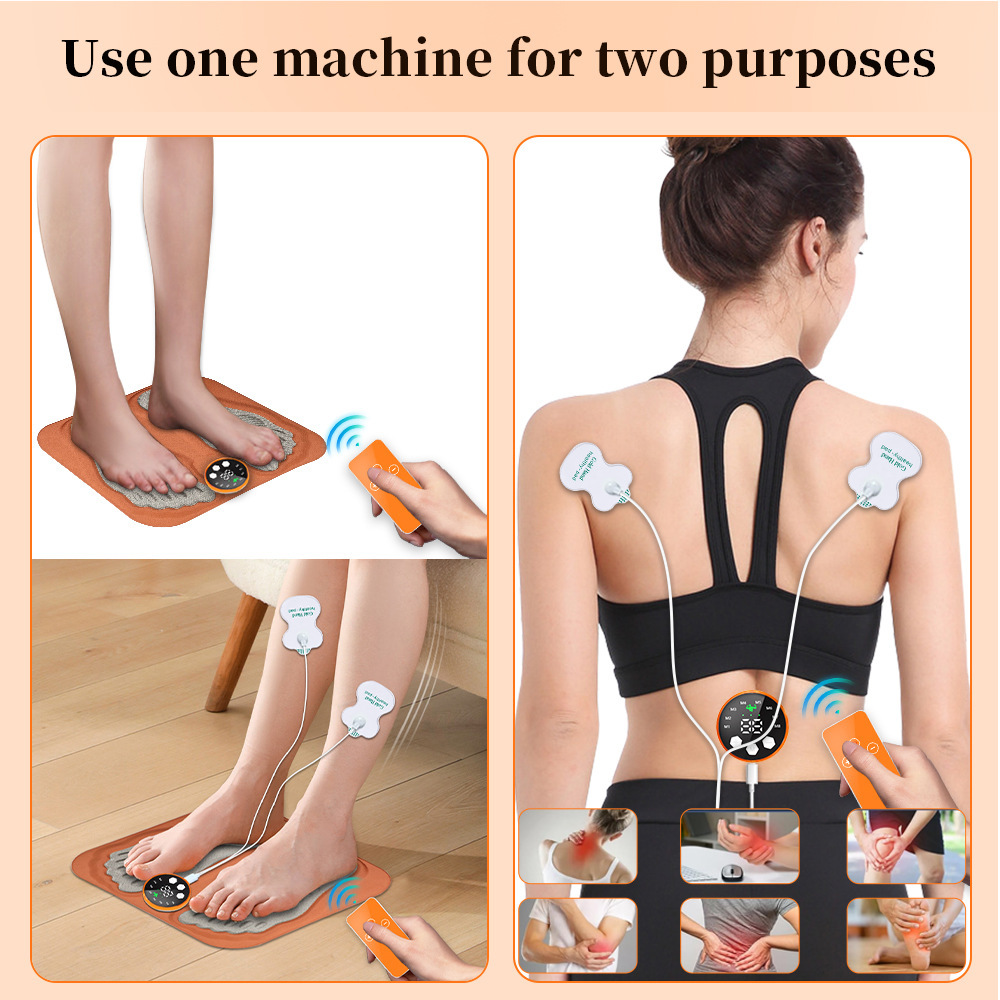 Smart Foot Massage Mat With Wireless Remote Control
