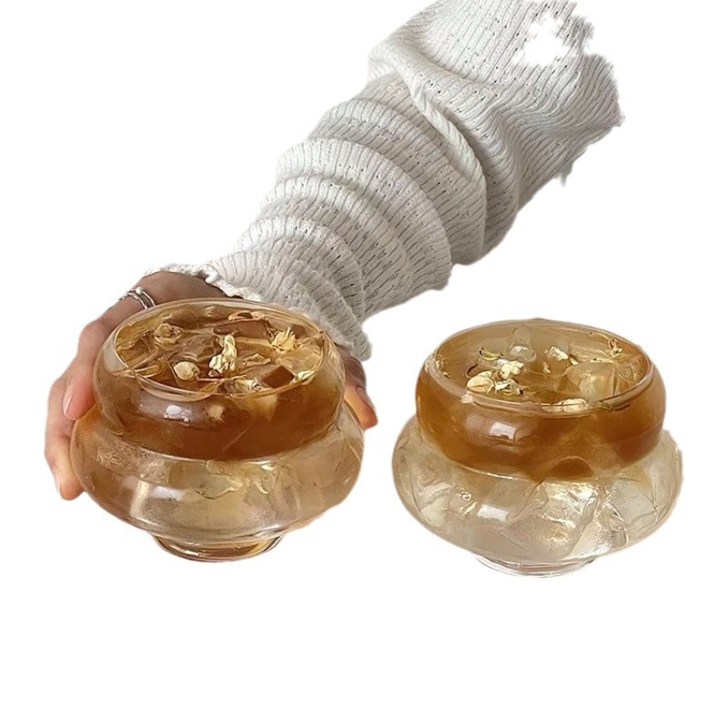 Creative Big Belly Glass Household Girl Design Sense Niche