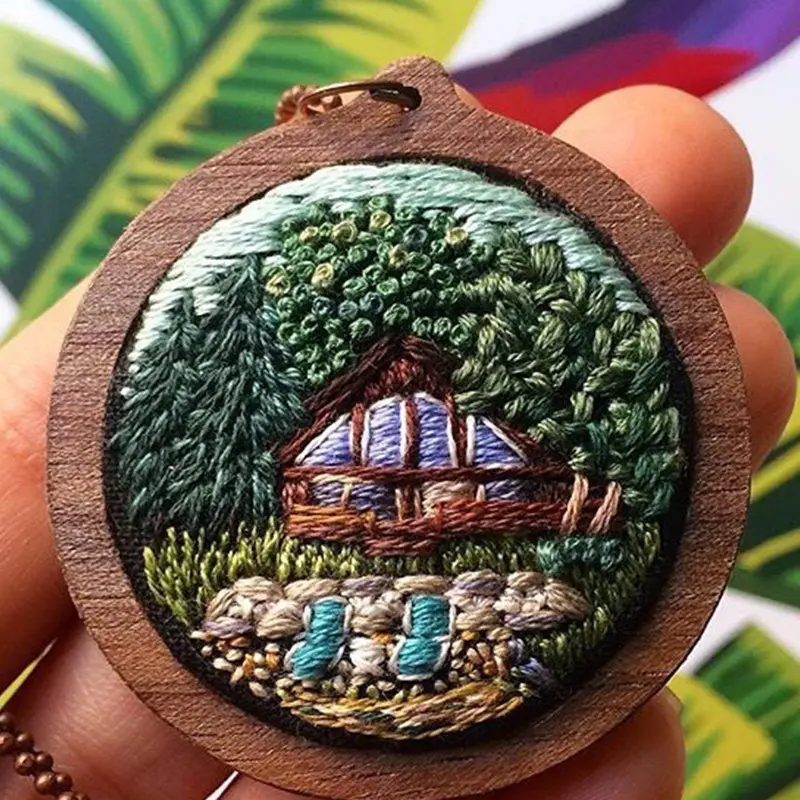 3D Embroidery Beginner Level Handmade Creative