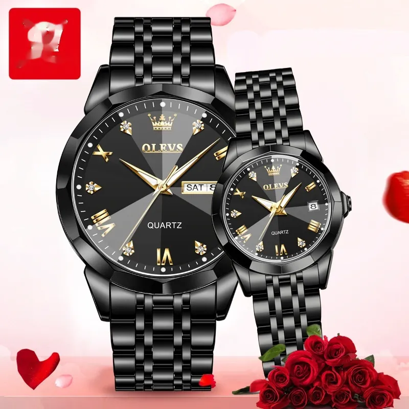 Quartz Watch Valentine's Day Gift Couple Men