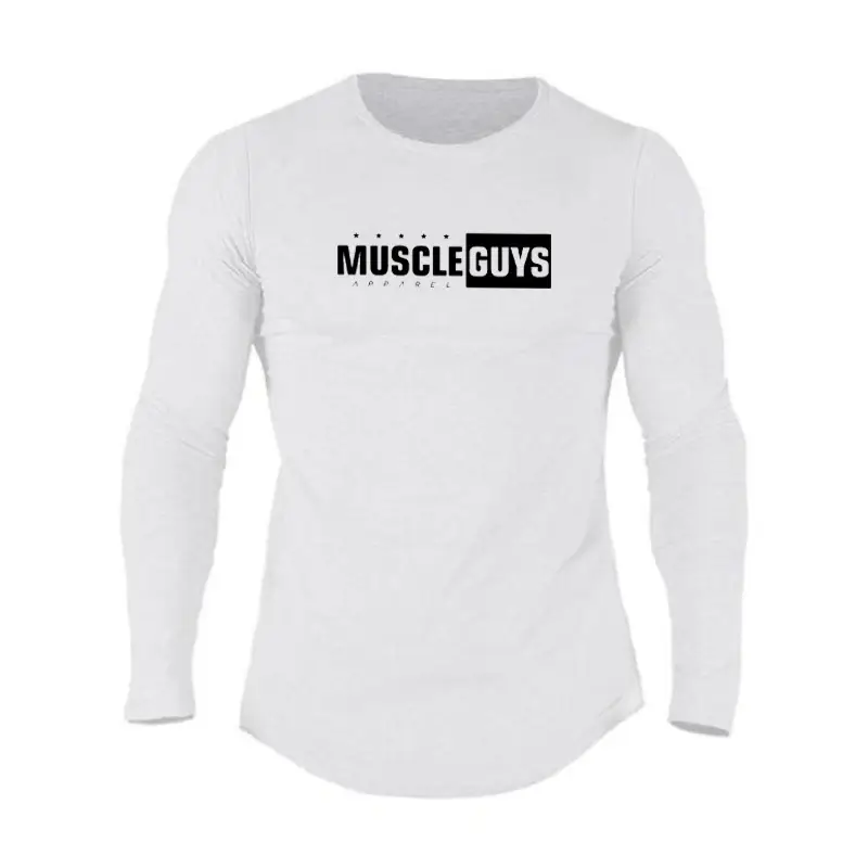 Men's Casual Slim-fit Sports Long-sleeved T-shirt