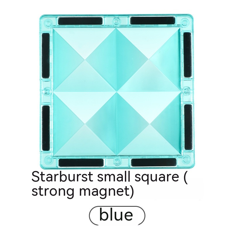 Asterism Small Square Cyan