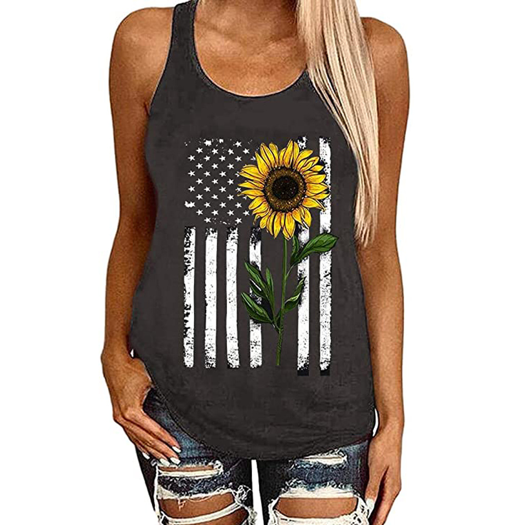 Title 4, Hot New National Flag Printed Vest T-shirt