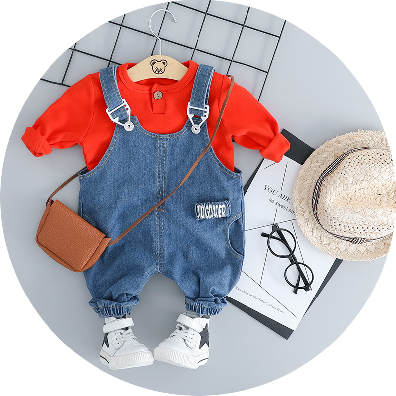 Title 1, Baby Denim Strap Set Secure and Stylish Adjusta...