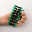 Manicure Full Stickers Solid Color 16 Small Stickers European And American Simple Nails view 31
