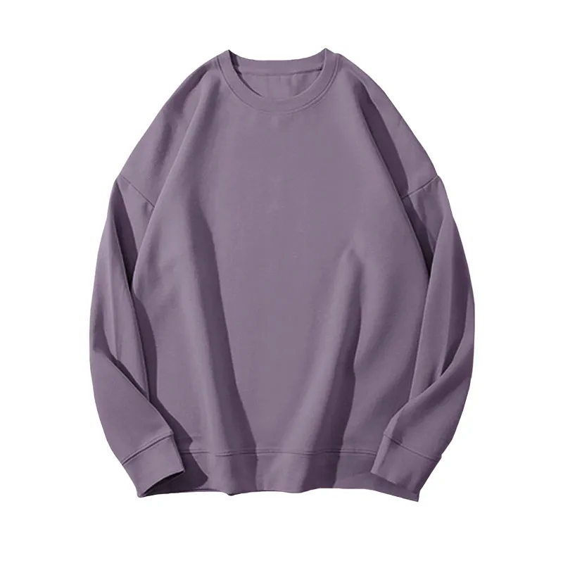 Women's Fashion Solid Colour With Fur Sweater - 36 Purple