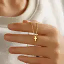 Fashionable Infinity Cross Necklace For Women view 6