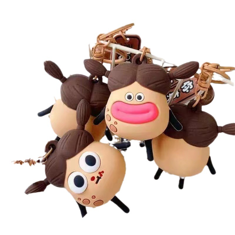 Fried Potato Gentleman Pinch Keychain - Image 2