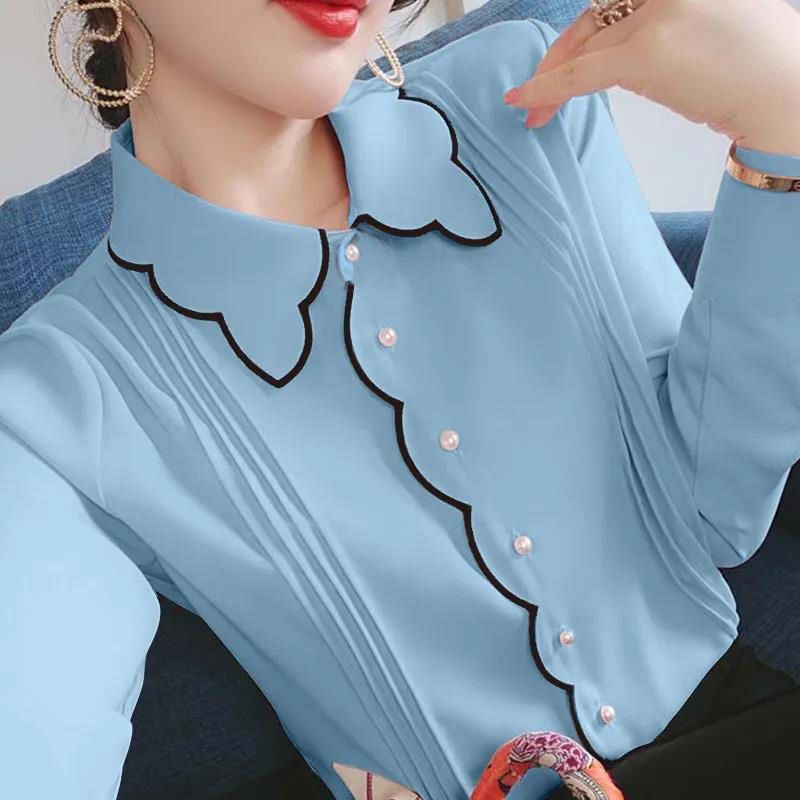 Loose Plus Size Western Style Slimming Bottoming Shirt Top