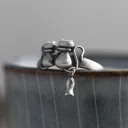 Little Flower Cat Ring