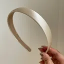 Apricot Silk Headband