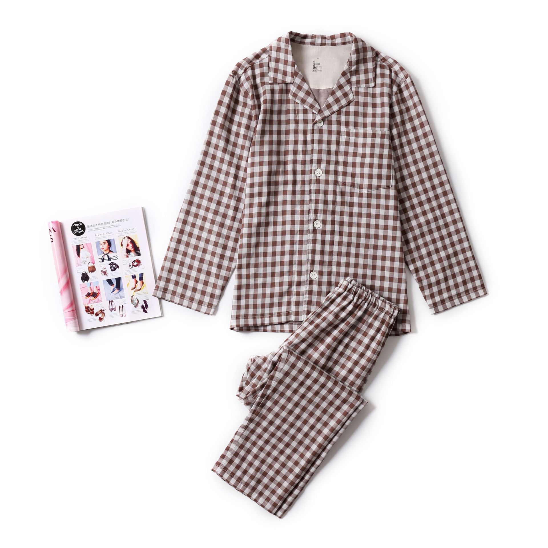 Brown Plaid Male