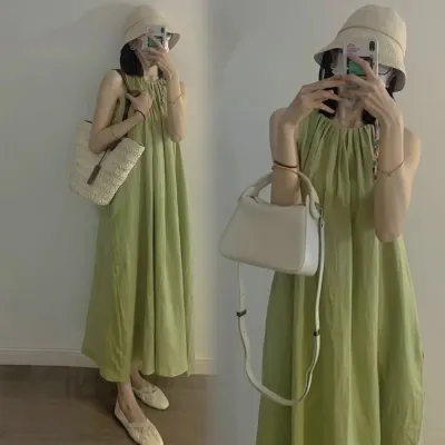 New Plus Size Sleeveless Vest Skirt