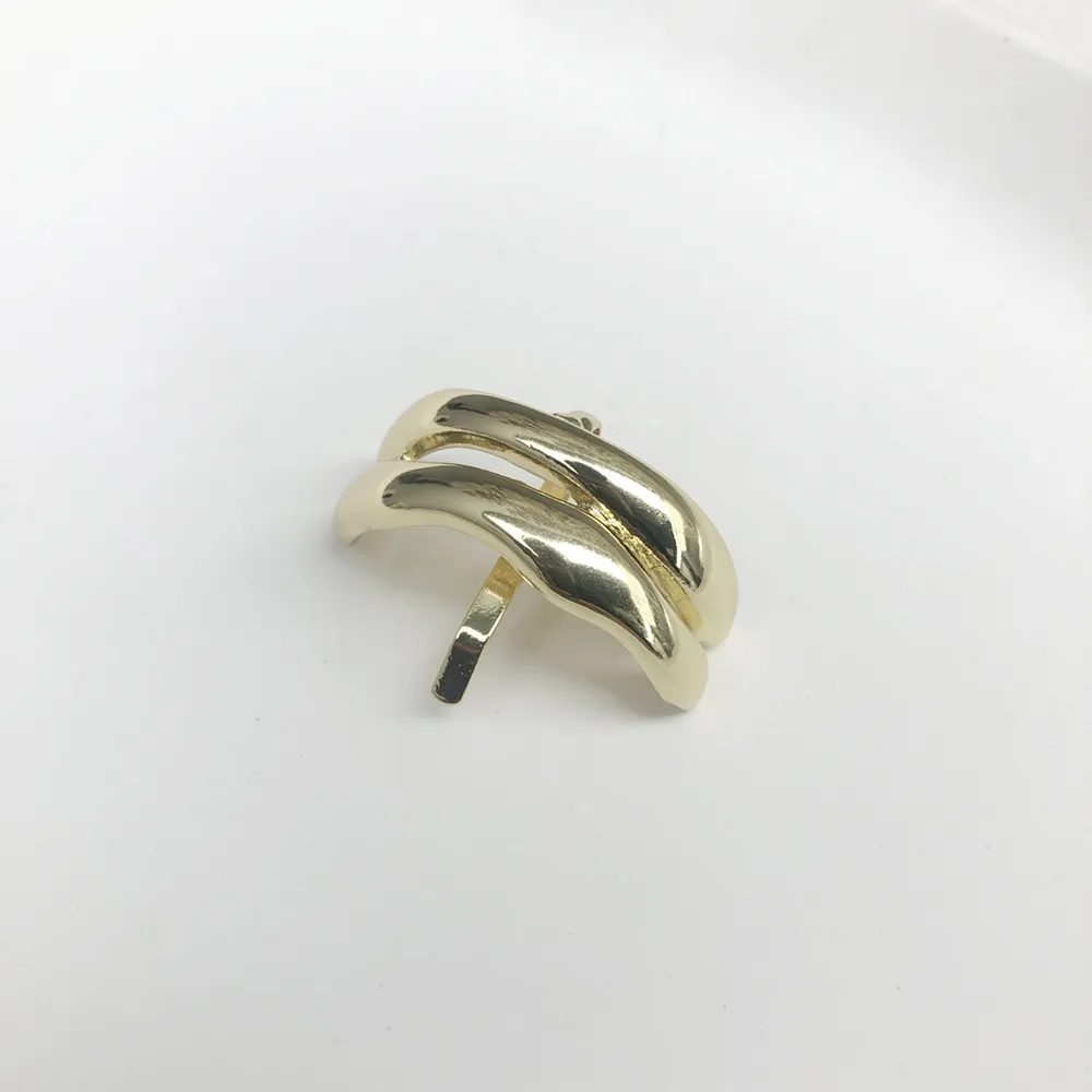 U-shaped Metal Ponytail Hair Ring Advanced Sense Hair-binding - Hair Hook Gold