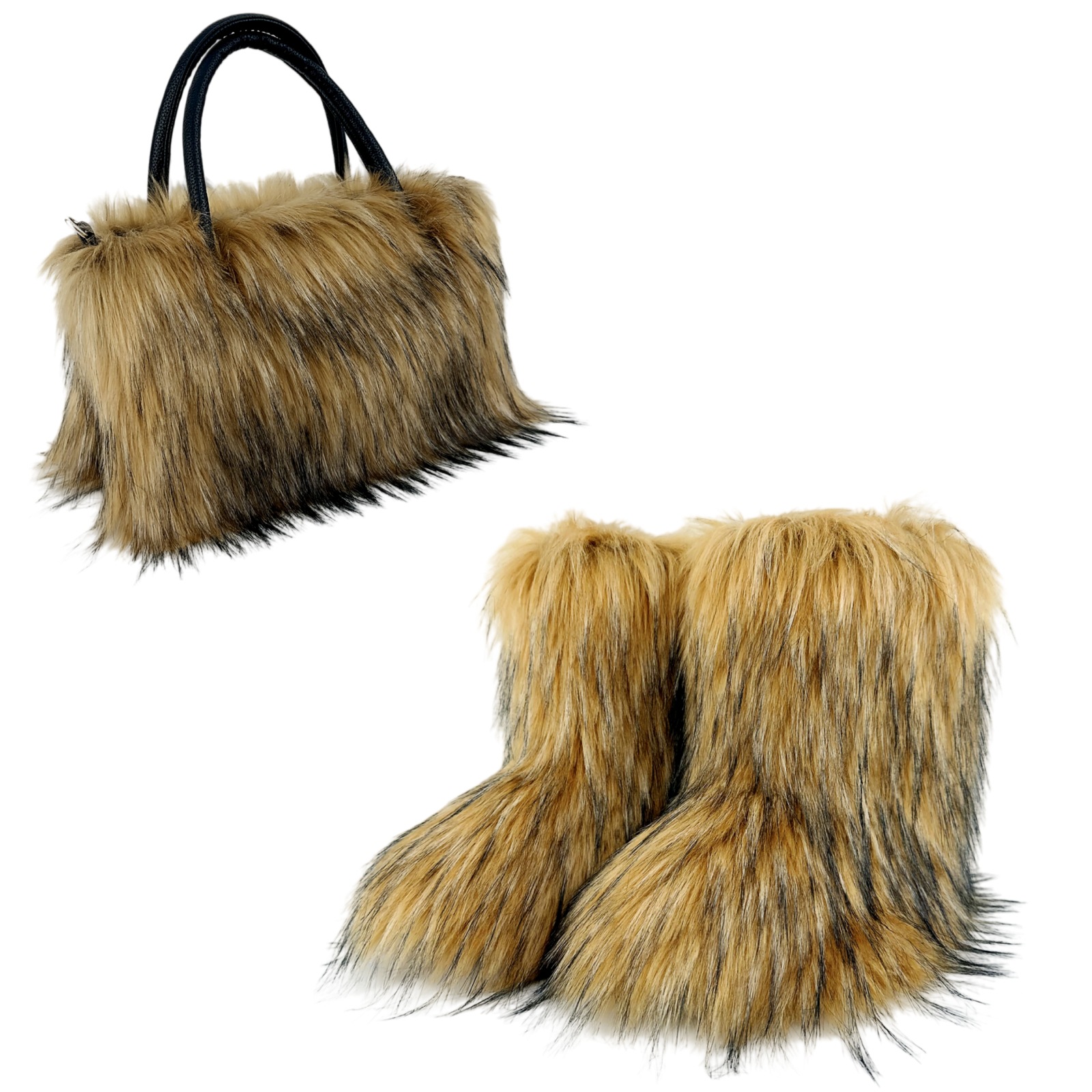 Title 2, All-match High-texture Raccoon Fur Handbag