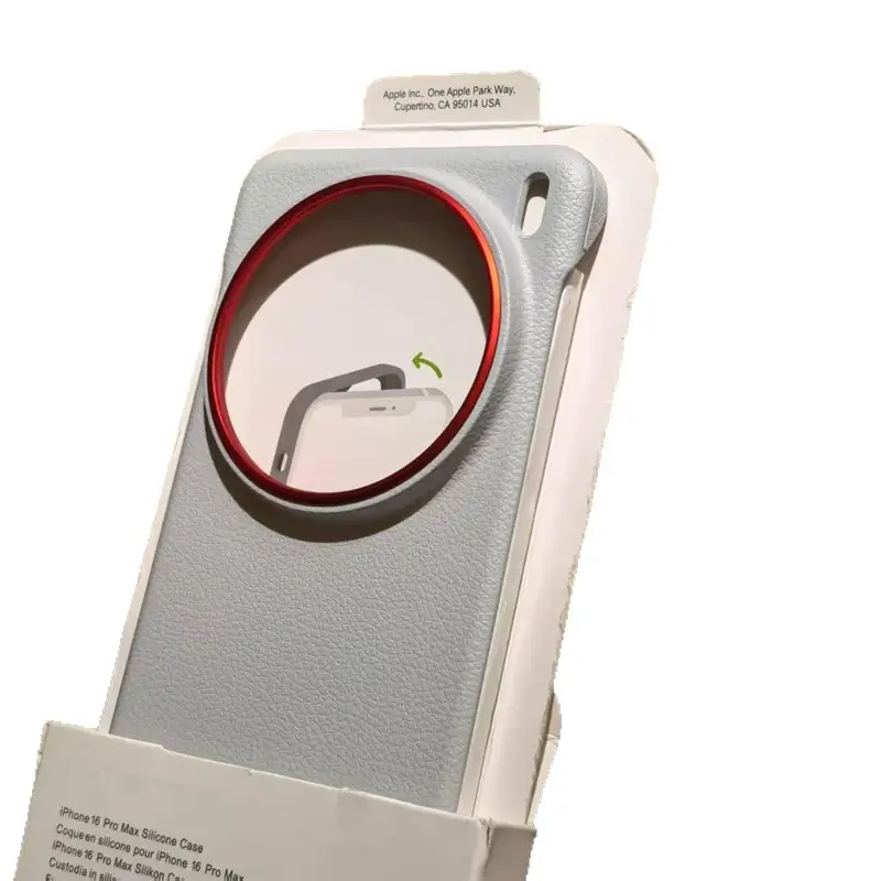 Lychee-pattern Ultra-thin Borderless Minimalist Drop-proof Protective Case