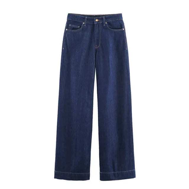 Autumn Denim Layered Decorative Shirt And Pants Pants - Shop at LoveMi