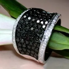 Exaggerated Fashion Personality Design Accessories, Popular Niche Style - Silver - View 1