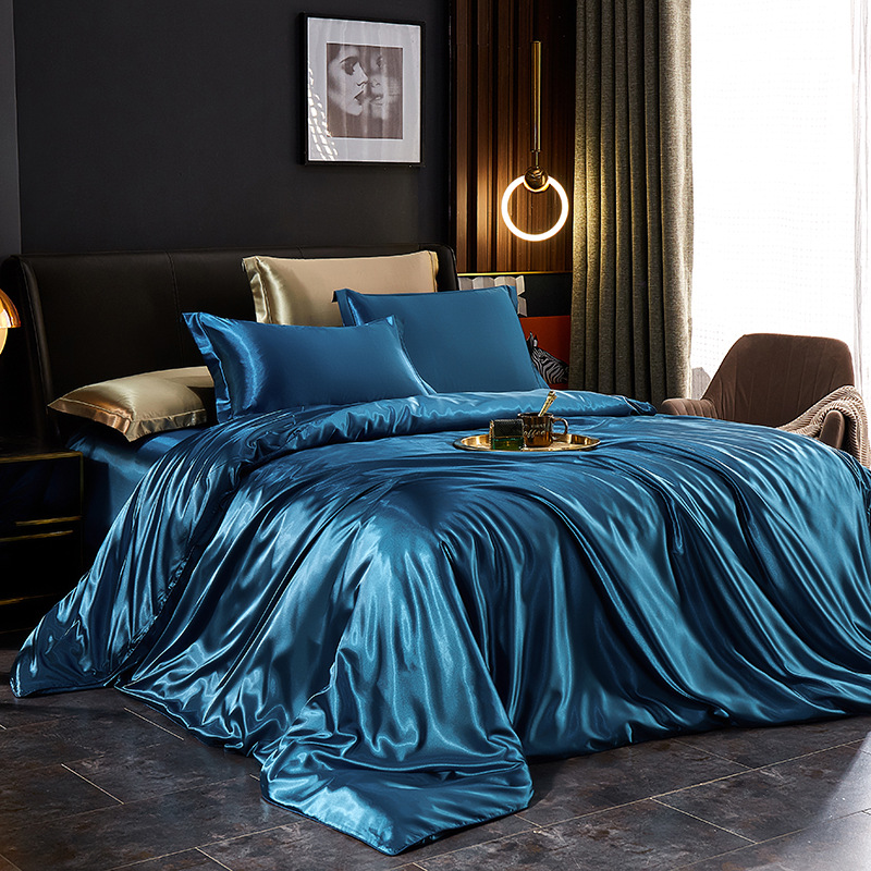 Silk Satin Duvet Cover Set, picture 8 of 12