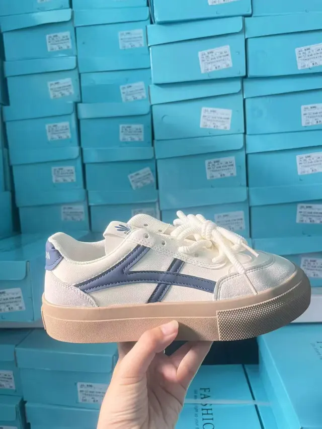 Classic All matching Sports Casual Borad Shoes Blue - Shop at LoveMi