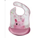 Detachable No-wash Waterproof Silicone-like Bib For Kids view 5