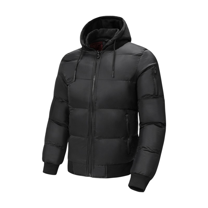 Mens Stylish Cotton-padded Coat For Outdoor Wear Winter Thickened Version