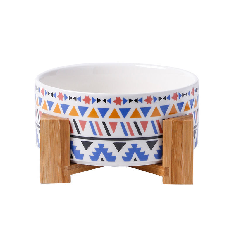 Bohemian Blue Round Bowl