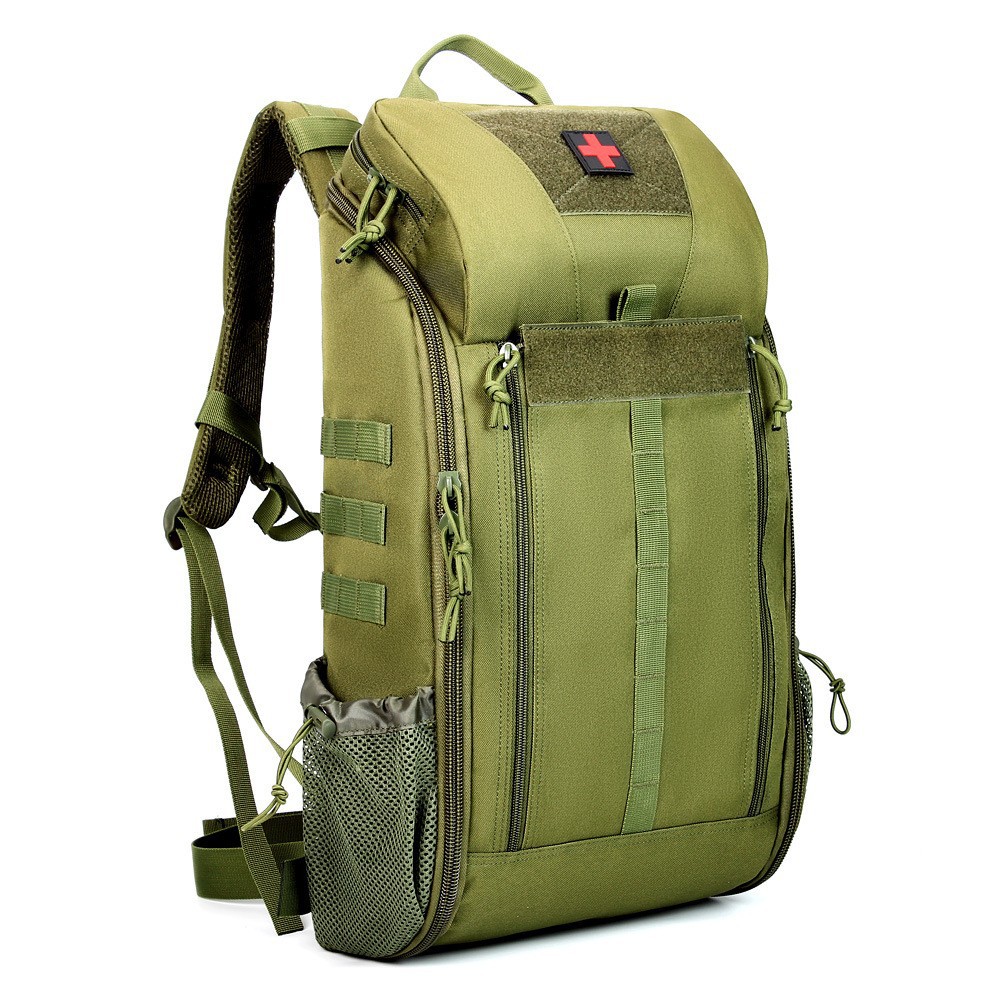 Tactical Hiking Outdoor Medical Backpack High Capacity Camping Mountaineering Rucksack