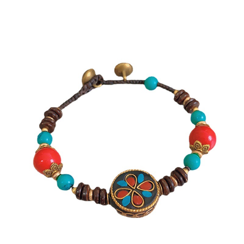 Ethnic Bracelet Women's Vintage Ceramic