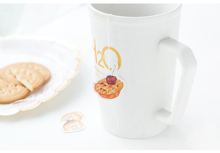 Breakfast Food Stickers 46Pcs