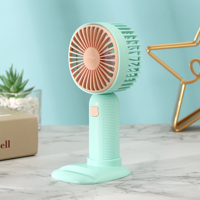 Stand Handheld Fan Usb Charging Mini Little Fan Desktop Small Fan